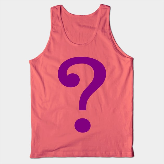 Riddle Me This Tank Top by DavesTees